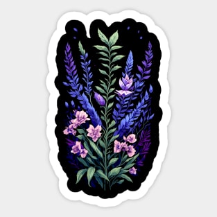 Sage Flowers, Herbs Design Sticker